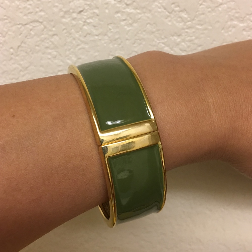 Macy's Bangle Gold and Green